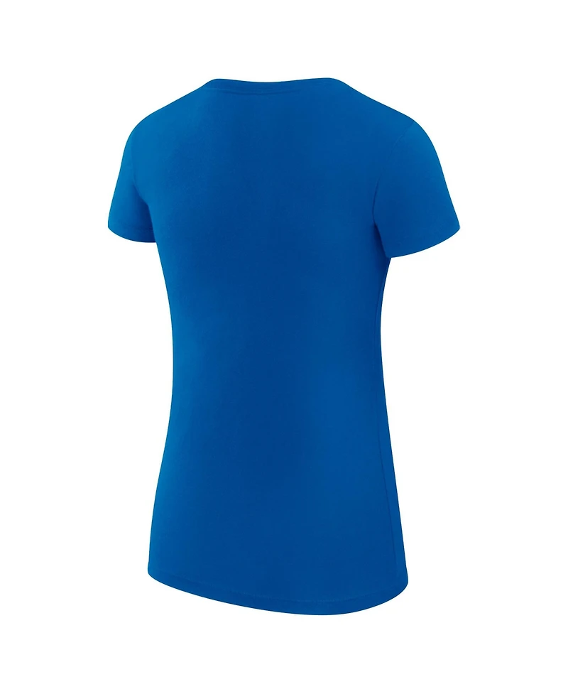 G-iii 4Her by Carl Banks Women's New York Knicks Super-Slim Fit Filigree Logo T-Shirt