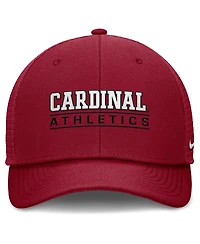 Nike Men's Cardinal Stanford Cardinal Rise Adjustable Hat