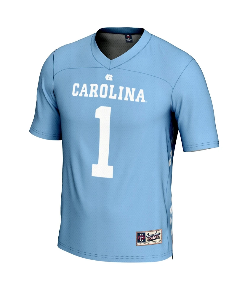 Gameday Greats Men's 1 Carolina Blue North Carolina Tar Heels Lightweight Men's Lacrosse Jersey