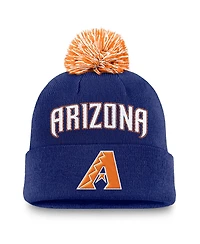 Nike Men's Royal Arizona Diamondbacks Peak Cuffed Pom with Knit Hat