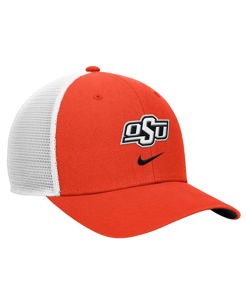 Nike Men's Orange Oklahoma State Cowboys Rise Trucker Dri-fit Adjustable Hat