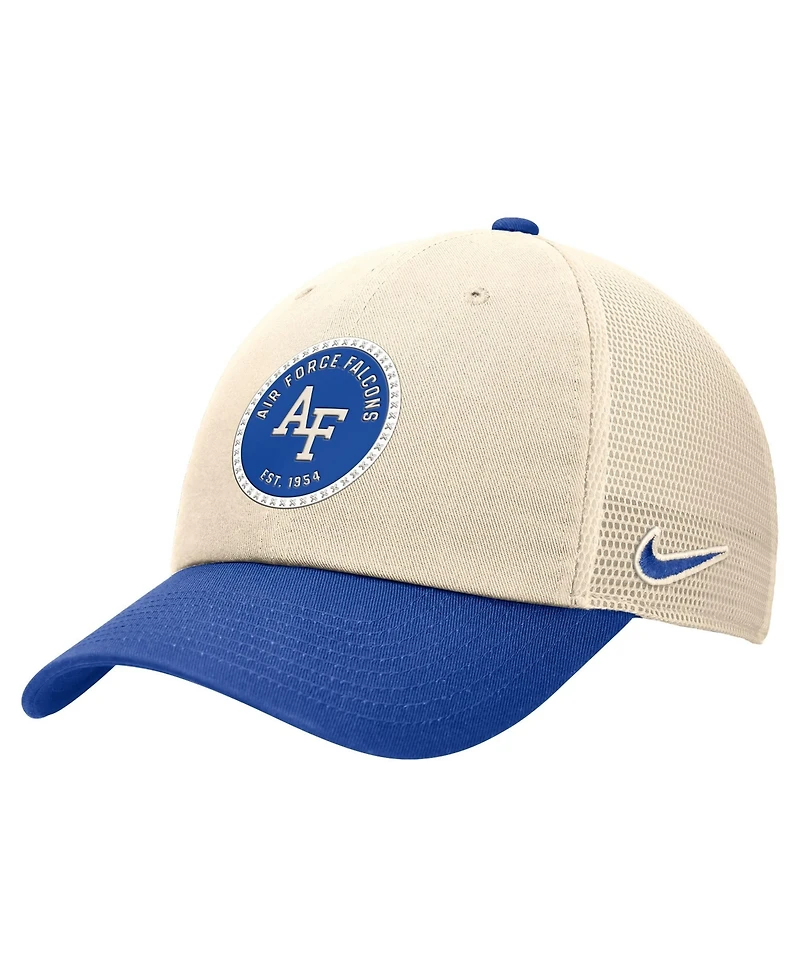 Nike Men's Natural Air Force Falcons Club Trucker Adjustable Hat