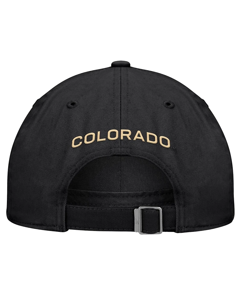 Nike Men's Black Colorado Buffaloes 2026 Sideline Club Adjustable Hat