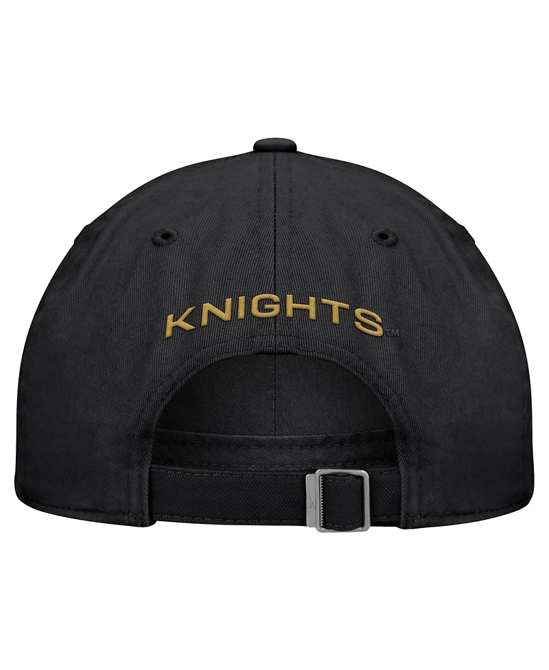 Nike Men's Black Ucf Knights 2026 Sideline Club Adjustable Hat