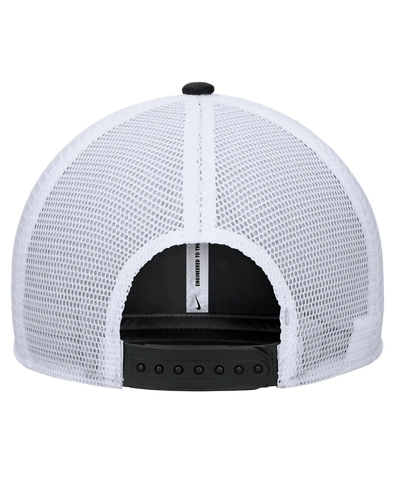 Nike Men's Black Oregon State Beavers Rise Adjustable Trucker Hat