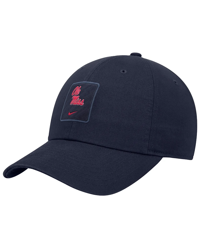 Nike Men's Navy Ole Miss Rebels 2026 On-Field Club Adjustable Hat