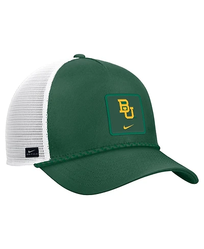 Nike Men's Green Baylor Bears 2026 On-Field Rope Adjustable Trucker Hat