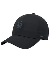 Nike Big Boys and Girls Black LA28 Summer Olympics Script Club Adjustable Hat