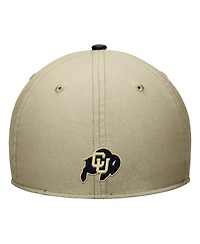Nike Men's Beige/Black Colorado Buffaloes Dri-fit SwooshFlex Hat