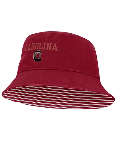 Nike Men's Garnet South Carolina Gamecocks Apex Striped Bucket Hat