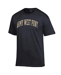 Champion Men's Black Army Knights Basic Arch T-Shirt