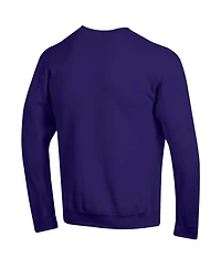 Champion Men's Champion Purple Washington Huskies Arch Over Logo Pullover Sweatshirt