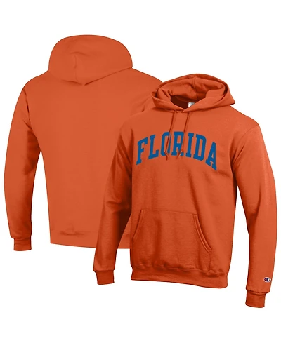 Champion Men's Orange Florida Gators Basic Arch Fleece Pullover Hoodie