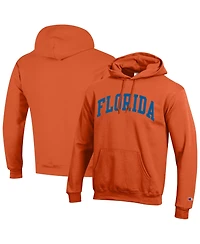 Champion Men's Orange Florida Gators Basic Arch Fleece Pullover Hoodie