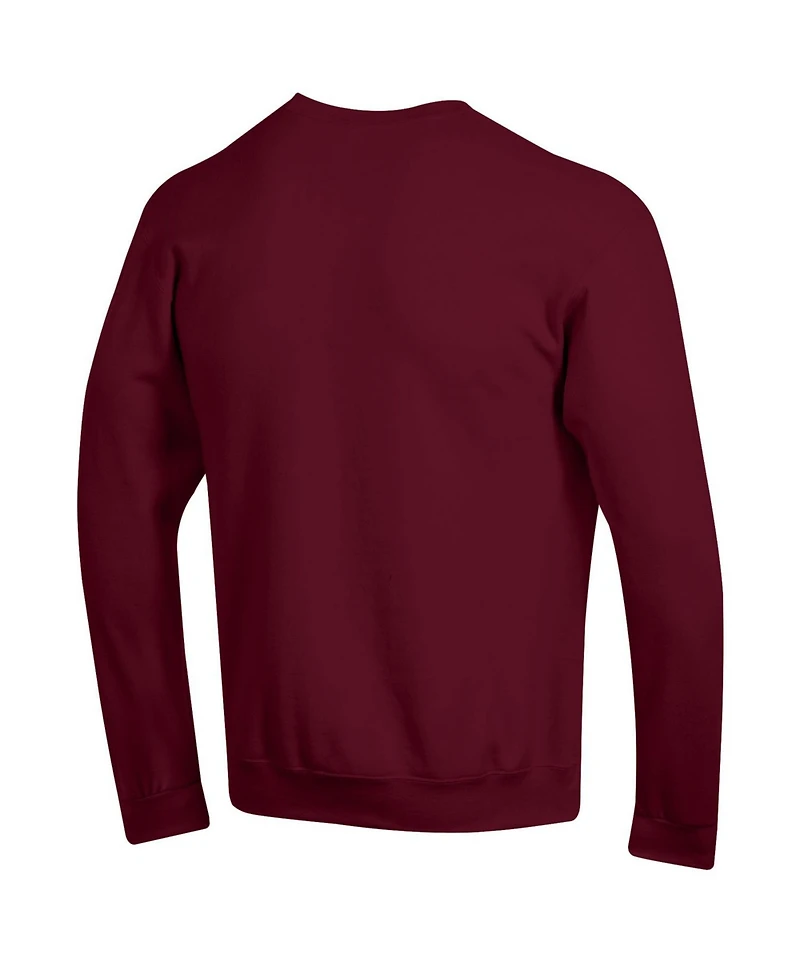 Champion Men's Champion Maroon Texas A&M Aggies Arch Over Logo Pullover Sweatshirt