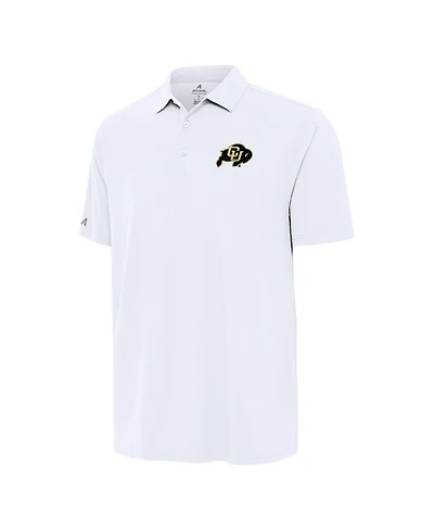 Antigua Men's White Colorado Buffaloes Era Polo Shirt