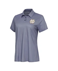 Antigua Women's White Notre Dame Fighting Irish Rings Polo Shirt
