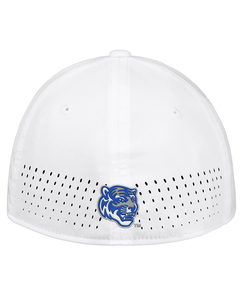 Nike Men's White Memphis Tigers 2026 On-Field AeroBill SwooshFlex Dri-fit Hat
