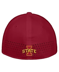 Nike Men's Cardinal Iowa State Cyclones 2026 On-Field AeroBill SwooshFlex Dri-fit Hat