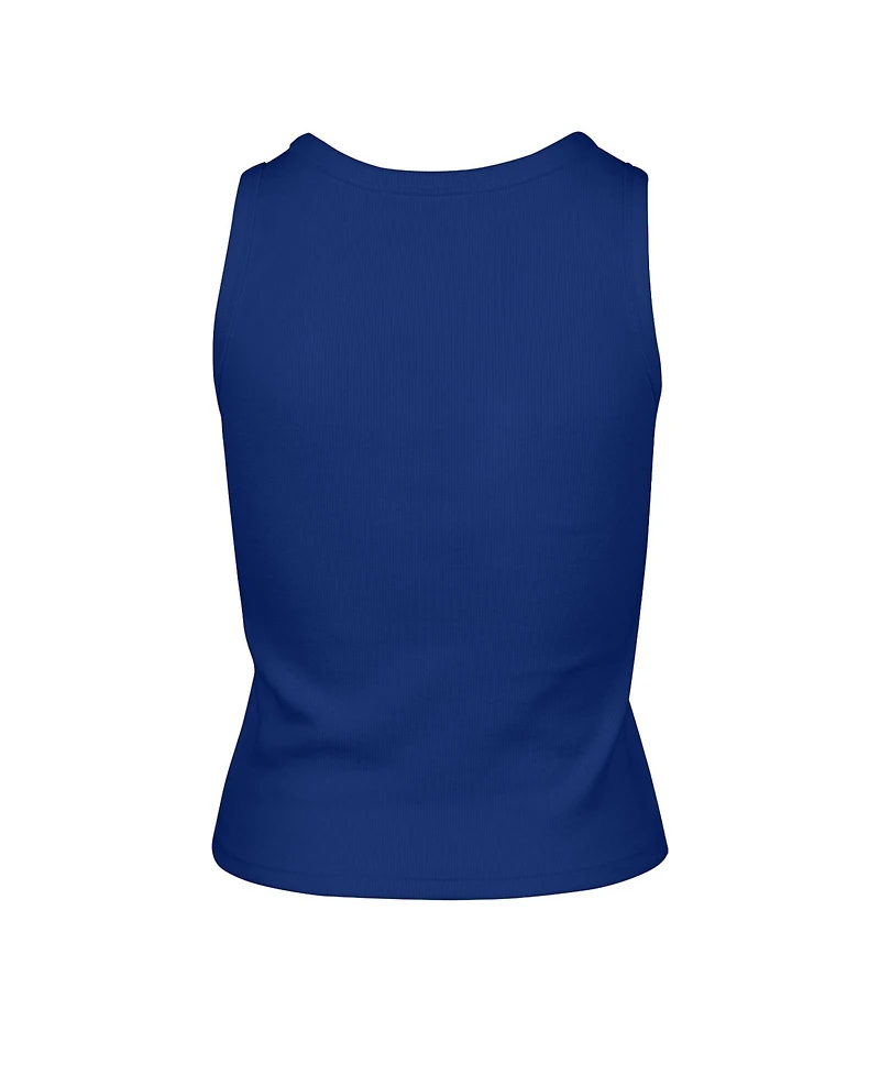 '47 Brand Women's Buffalo Bills Cropped Ribbed Cotton-Blend Tank Top