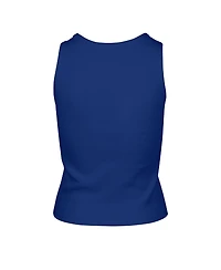 '47 Brand Women's Buffalo Bills Cropped Ribbed Cotton-Blend Tank Top