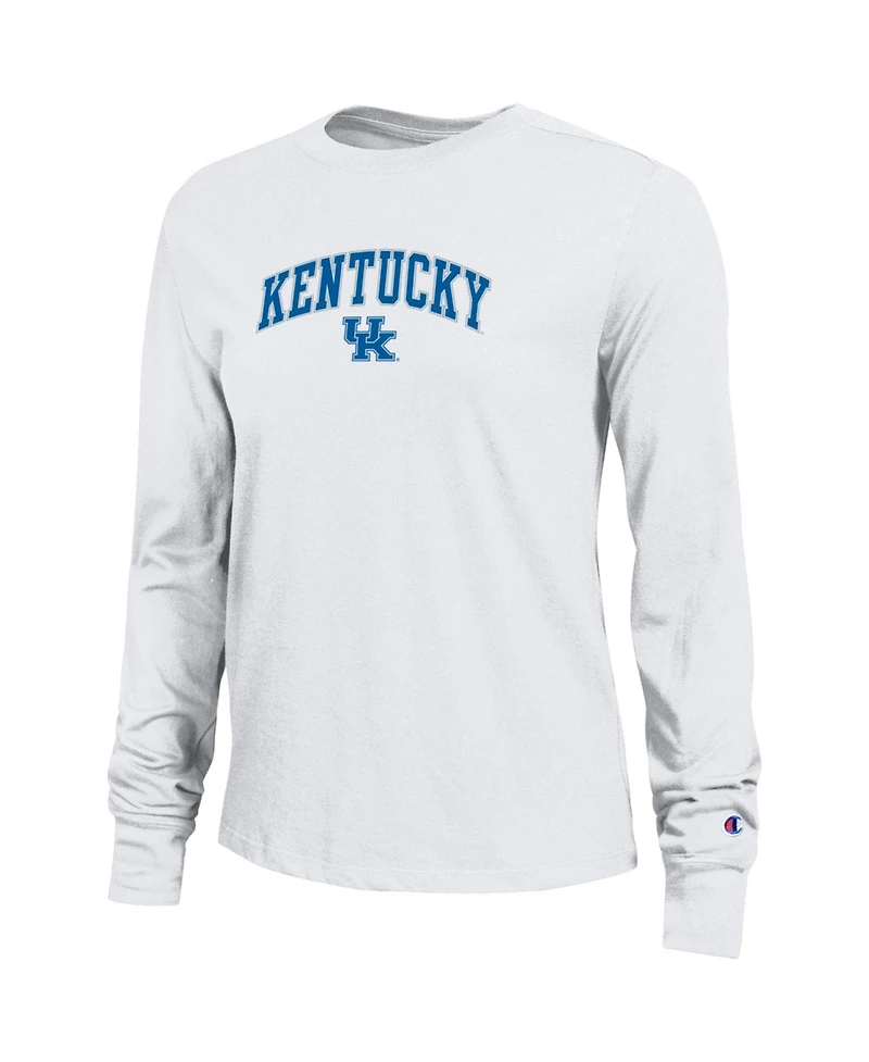 Champion Women's Kentucky Wildcats Long-Sleeve Crewneck T-Shirt
