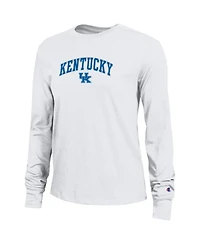 Champion Women's Kentucky Wildcats Long-Sleeve Crewneck T-Shirt