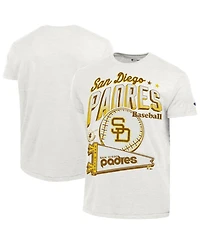 Champion Men's White San Diego Padres Winning Tradition Cooperstown Tri-Blend T-Shirt