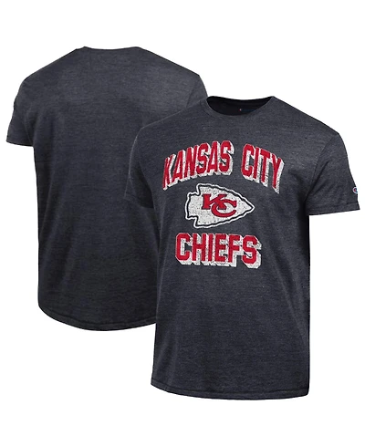 Champion Men's Black Kansas City Chiefs Ultimate Tri-Blend T-Shirt