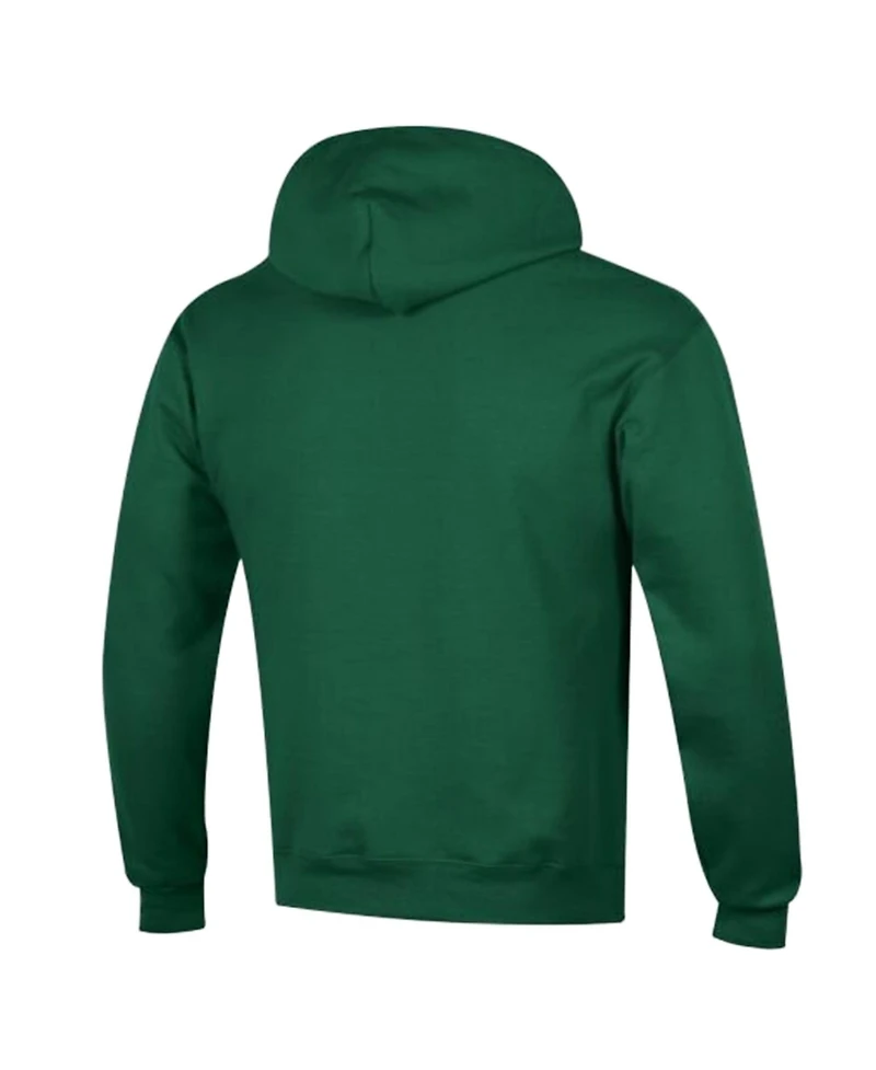 Champion Men's Green Bay Packers Power Blend Arch over Logo Hoodie