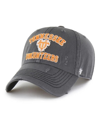 '47 Brand Men's and Women's Charcoal Tennessee Volunteers Well-Worn Seymore Clean Up Adjustable Hat