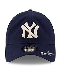 New Era Men's x Ralph Lauren Navy New York Yankees 9TWENTY Adjustable Hat