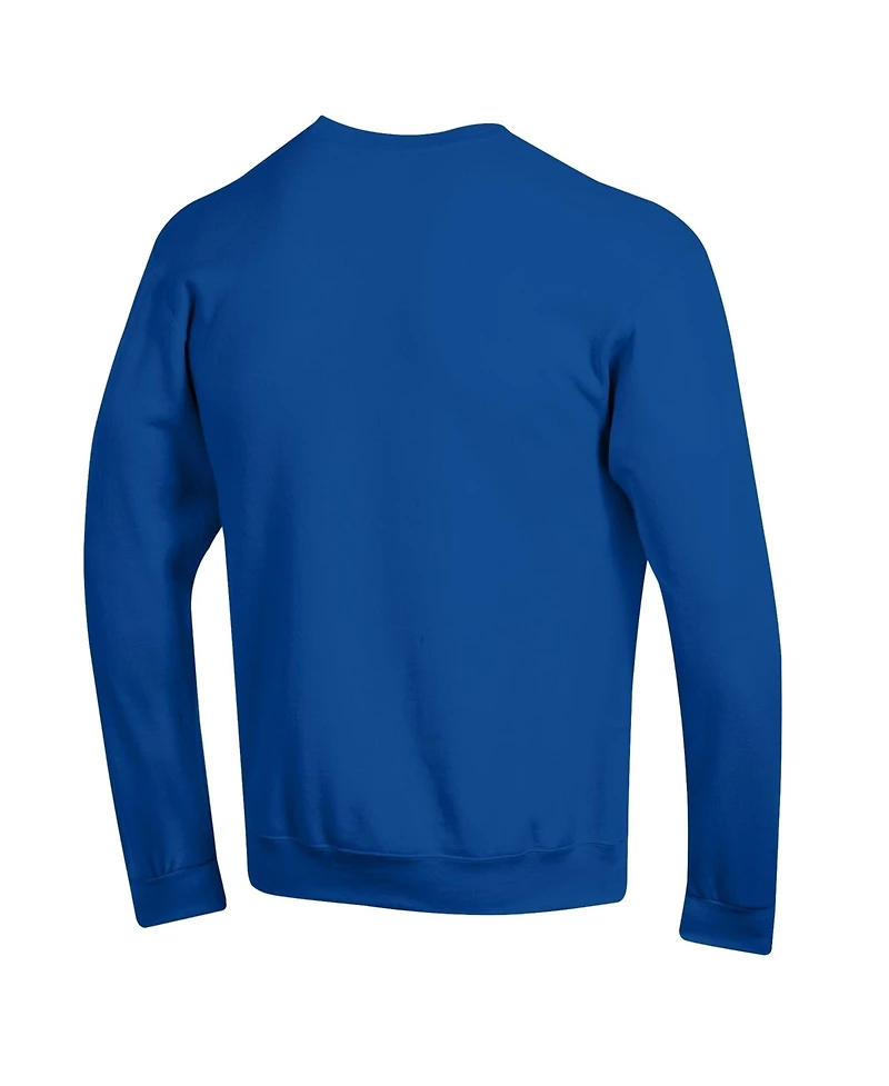 Champion Men's Royal New York Mets Heart Soul Powerblend Sweatshirt