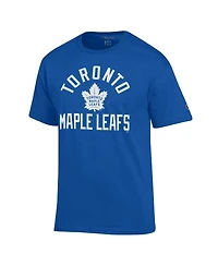 Champion Men's Blue Toronto Maple Leaf's Primary Logo Jersey T-Shirt