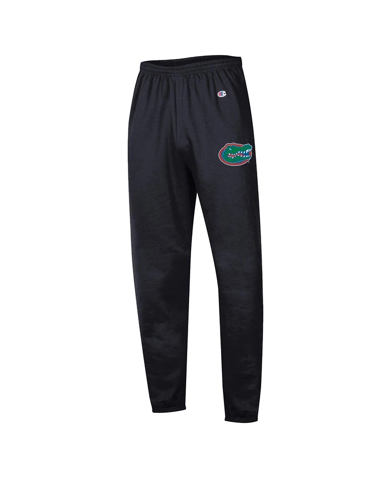 Champion Men's Black Florida Gators Powerblend Banded Fleece Sweatpants