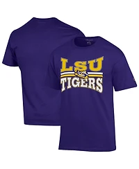 Champion Men's Purple Lsu Tigers Team Zoom T-Shirt
