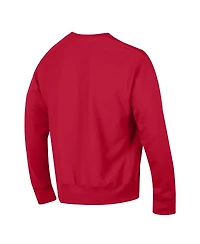 Champion Men's Scarlet Ohio State Buckeyes Relentless Reverse Weave Sweatshirt