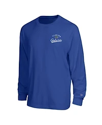 Champion Men's Royal Florida Gators Laminated All-Star Long sleeves T-Shirt