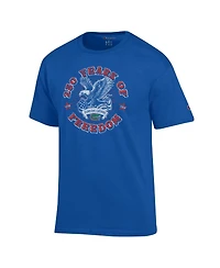 Champion Men's Royal Florida Gators Americana 250 Years of Freedom Tonal T-Shirt