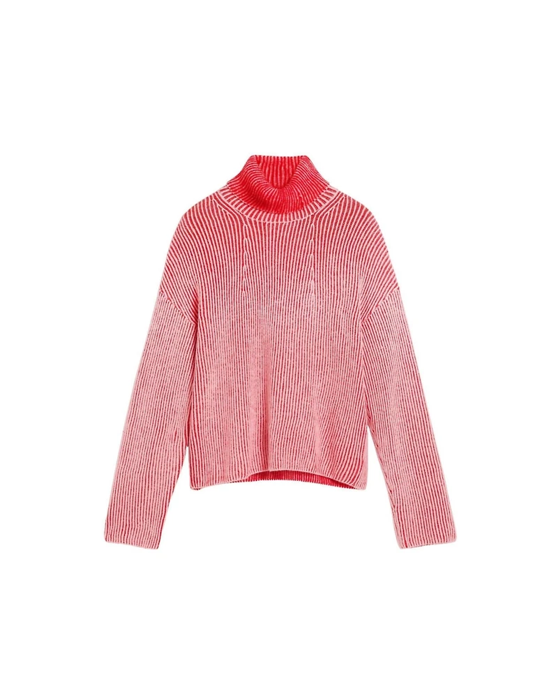 Desigual Women's Chunky-Knit Turtleneck Sweater