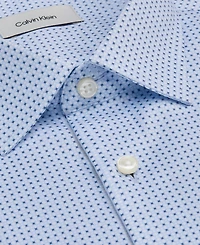 Calvin Klein Men's Cotton Stretch Square Cuff Dress Shirt