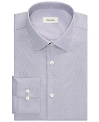 Calvin Klein Men's Cotton Stretch Regular-Fit Dress Shirt