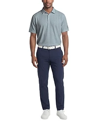 Pga Tour Men's Classic Geometric Print Regular-Fit Polo Shirt