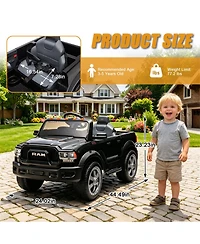 Yobtop 2500 Electric Pickup Truck with Parent Remote Control, 77.2 lb. Capacity, Ages 3-5