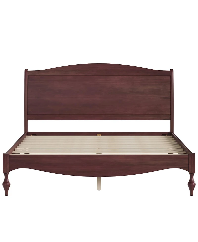 Streamdale Furniture Wooden Queen Bed Frame with Headboard