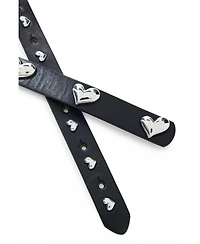 Desigual Women's Belt Leather Logo Buckle