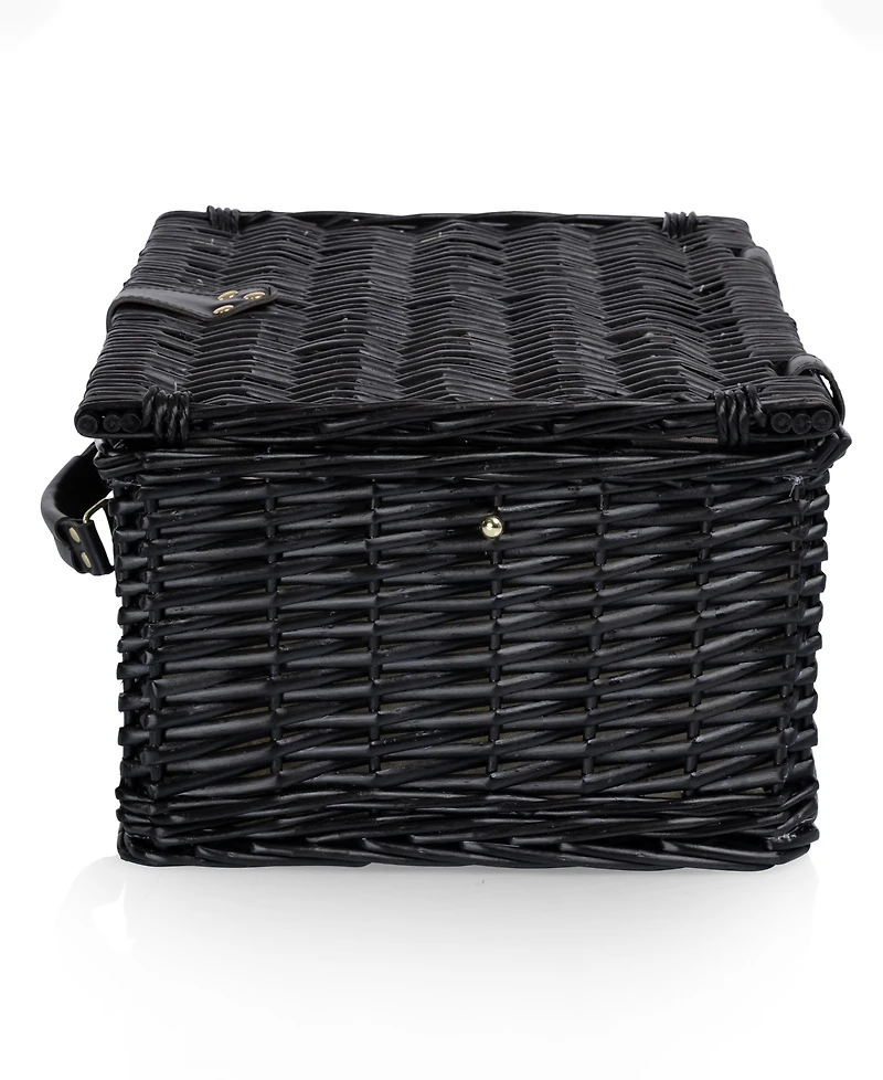 Picnic Time 14-Piece Hamper with Tableware and Wine Accessories, Service for 2