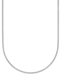 Macy's Double-Sided Cuban Link Chain 20" Necklace 10k Yellow Gold (4mm)