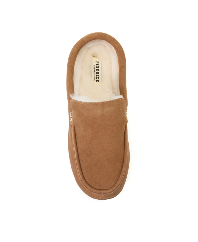 Dearfoams Men's Melbourne Rugged Clog Water Repellent Slippers