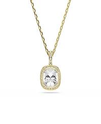 Swarovski Gold-Tone Plated White Crystals Necklace